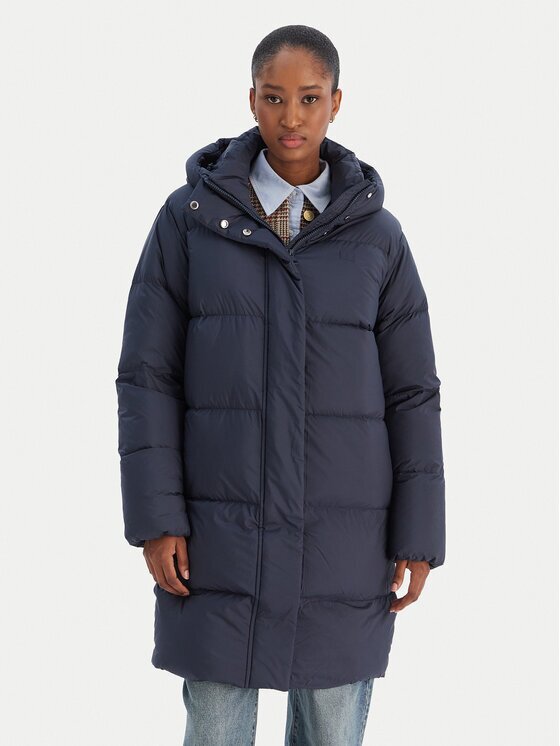 Tommy Hilfiger Пухено яке Modern WW0WW46535 Екрю Regular Fit