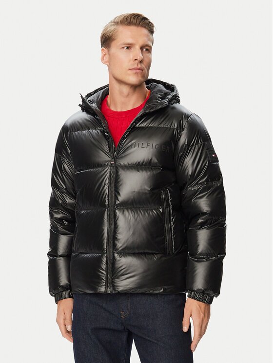 Tommy Hilfiger Пухено яке MW0MW45304 Regular Fit