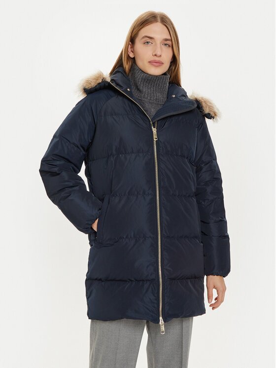 Tommy Hilfiger Пухено яке WW0WW42743 Regular Fit
