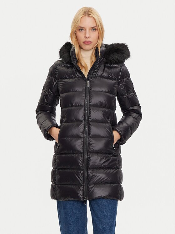 Tommy Hilfiger Пухено яке WW0WW43122 Regular Fit