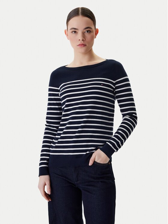 Tommy Hilfiger Пуловер Heritage Boat WW0WW22046 Regular Fit
