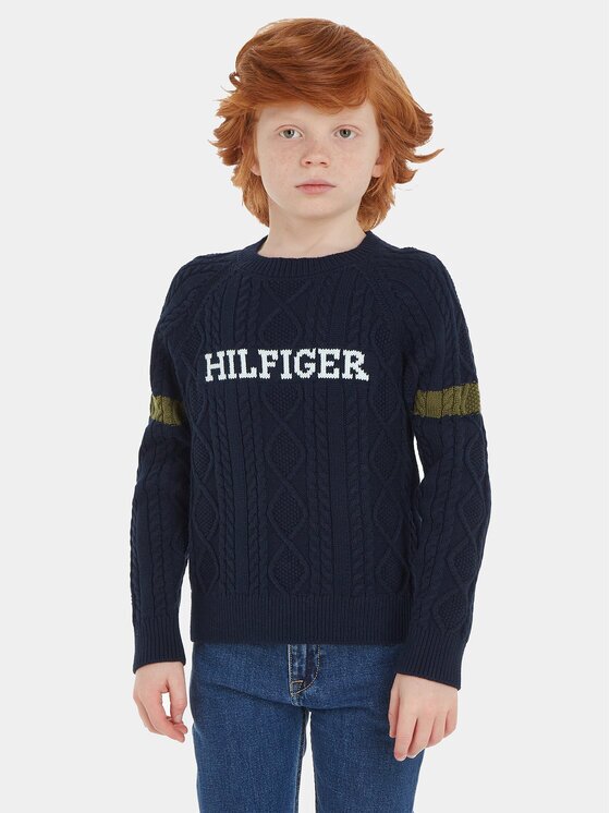Tommy Hilfiger Пуловер Monotype KB0KB08513 Regular Fit