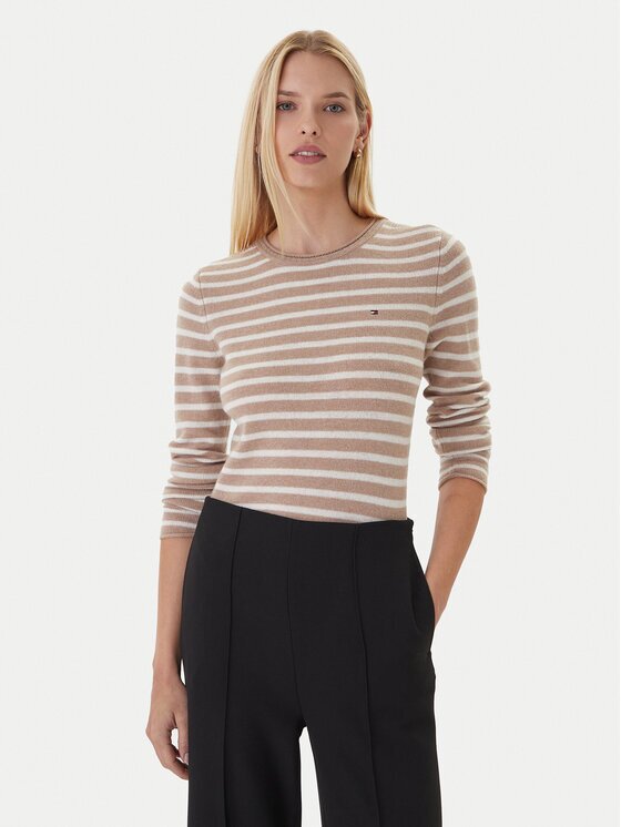 Tommy Hilfiger Пуловер Soft Wool C-Nk Sweater WW0WW40264 Regular Fit