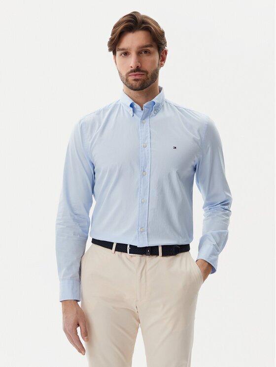 Tommy Hilfiger Риза Core Flex MW0MW39988 Regular Fit