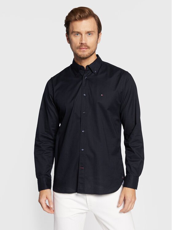 Tommy Hilfiger Риза Core Flex Poplin MW0MW25035 Regular Fit
