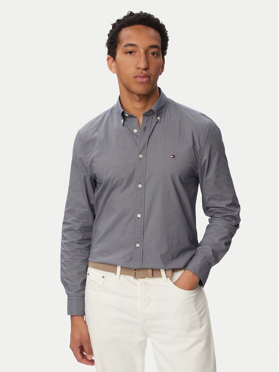 Tommy Hilfiger Риза Flex MW0MW43317 Regular Fit