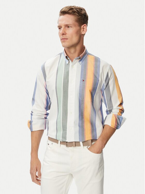 Tommy Hilfiger Риза Heritage Oxford MW0MW43354 Regular Fit