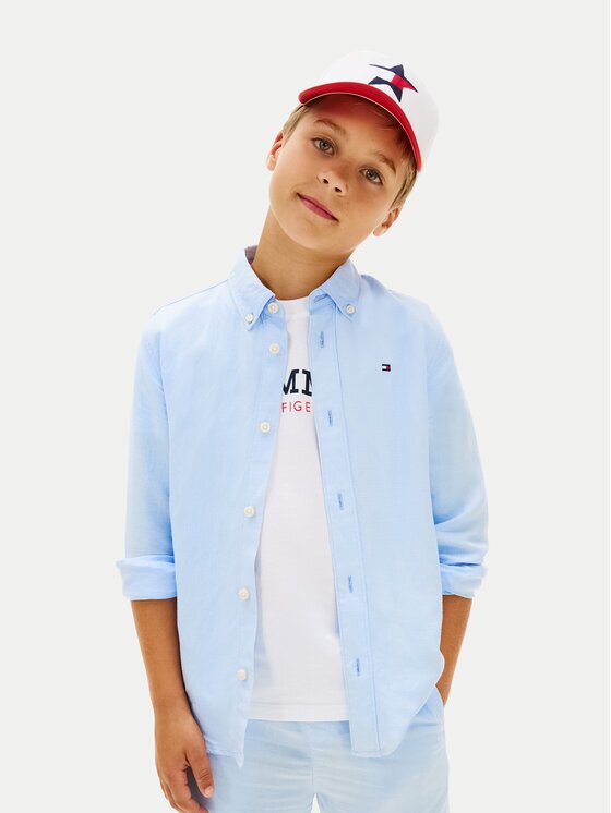 Tommy Hilfiger Риза KB0KB09550 Relaxed Fit