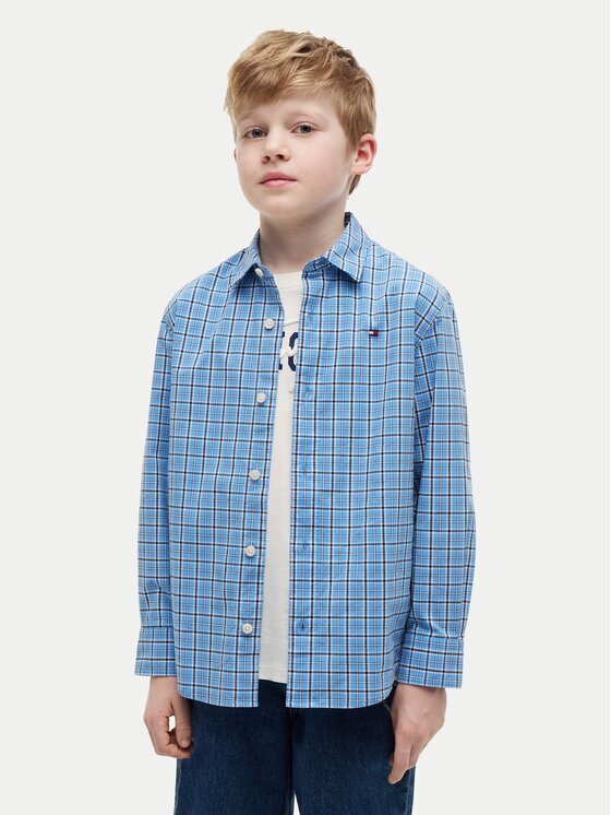 Tommy Hilfiger Риза KB0KB10438 S Regular Fit