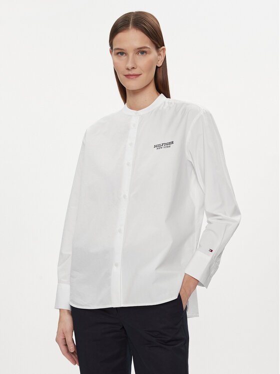 Tommy Hilfiger Риза Monotype WW0WW41150 Relaxed Fit