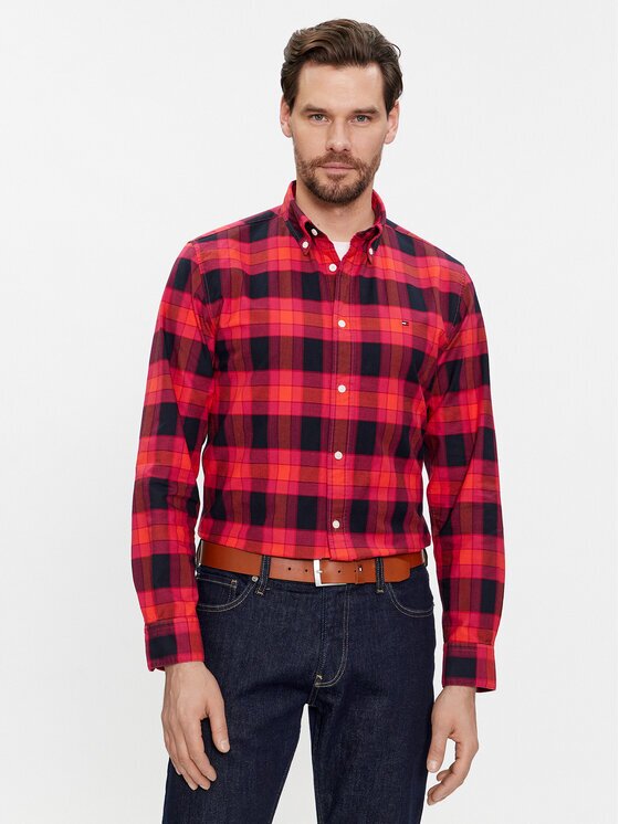 Tommy Hilfiger Риза MW0MW33780 Regular Fit