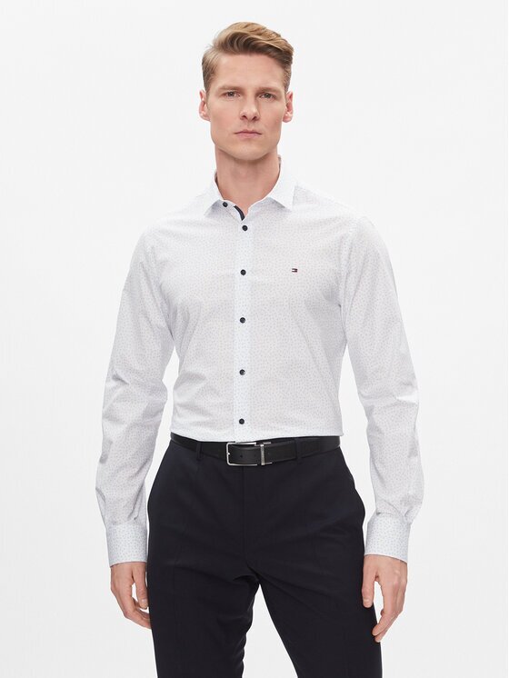Tommy Hilfiger Риза MW0MW33836 Slim Fit