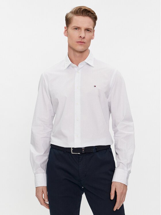 Tommy Hilfiger Риза MW0MW34018 Regular Fit