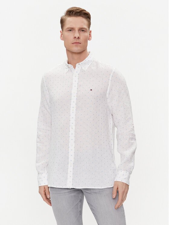 Tommy Hilfiger Риза MW0MW34615 Slim Fit