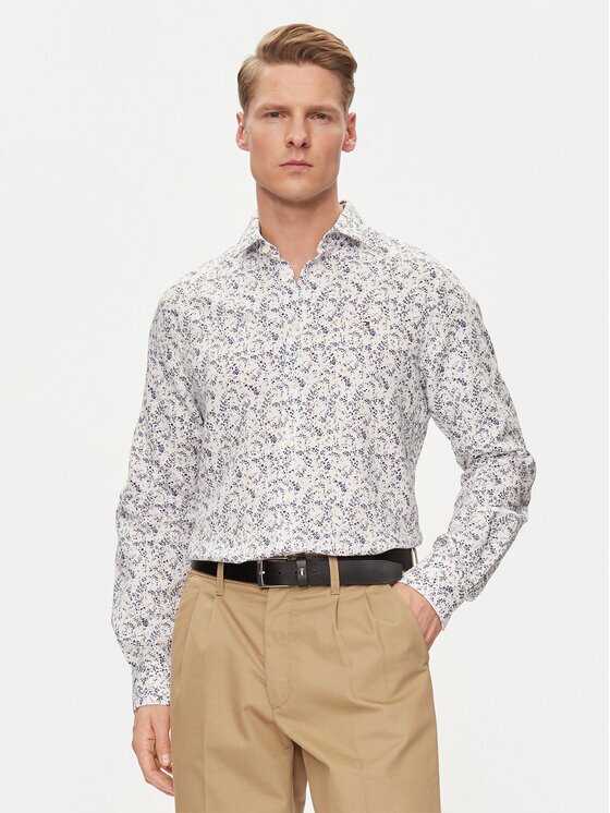 Tommy Hilfiger Риза MW0MW34631 Slim Fit