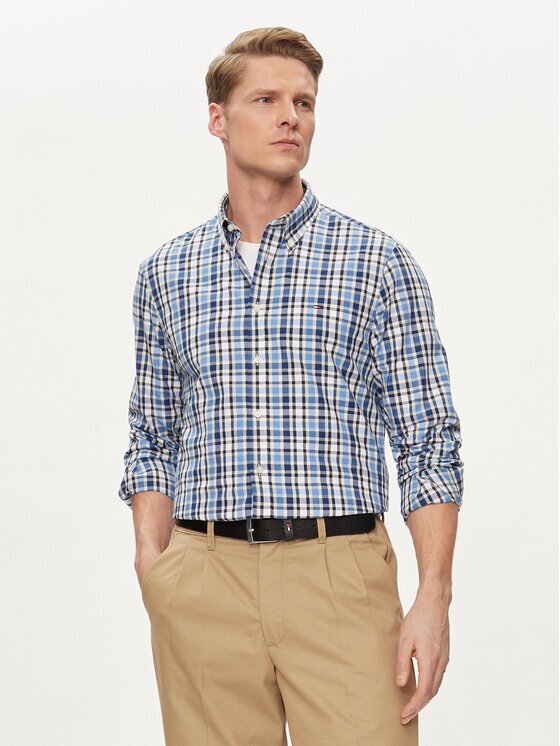 Tommy Hilfiger Риза MW0MW34651 Slim Fit