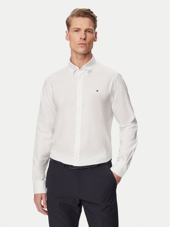 Tommy Hilfiger Риза MW0MW38658 Slim Fit
