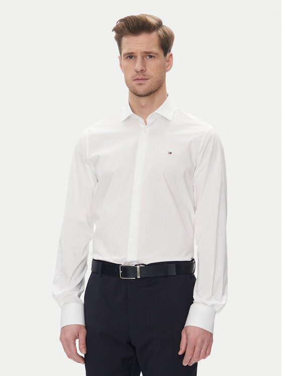 Tommy Hilfiger Риза MW0MW39279 Slim Fit