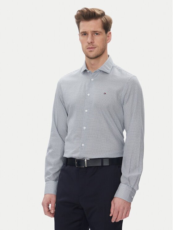 Tommy Hilfiger Риза MW0MW39281 Slim Fit