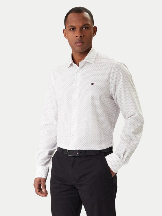 Tommy Hilfiger Риза MW0MW41660 Slim Fit