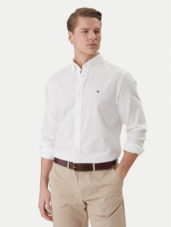 Tommy Hilfiger Риза MW0MW42442 Slim Fit