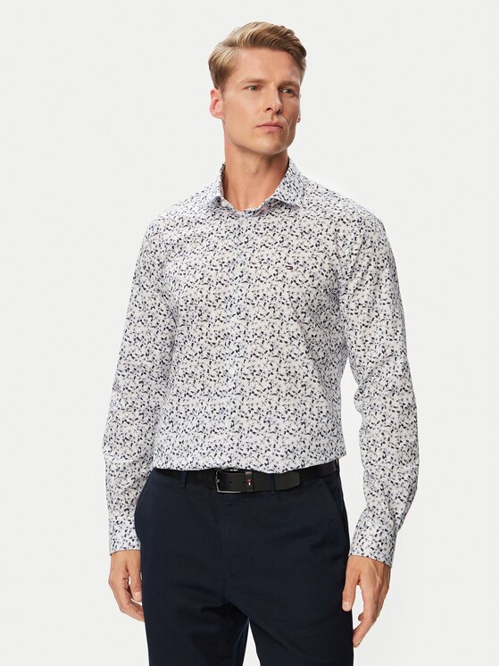 Tommy Hilfiger Риза MW0MW43753 Slim Fit