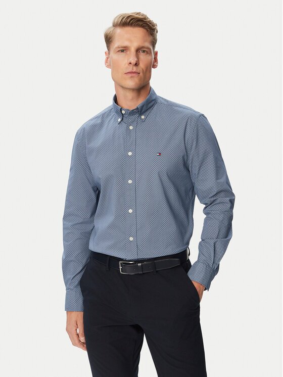 Tommy Hilfiger Риза MW0MW44580 Regular Fit
