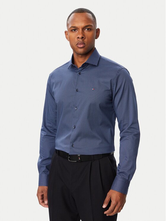 Tommy Hilfiger Риза MW0MW44711 Slim Fit