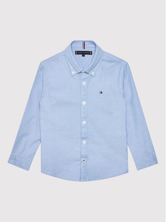 Tommy Hilfiger Риза Oxford KB0KB06964 D Светлосиньо Regular Fit