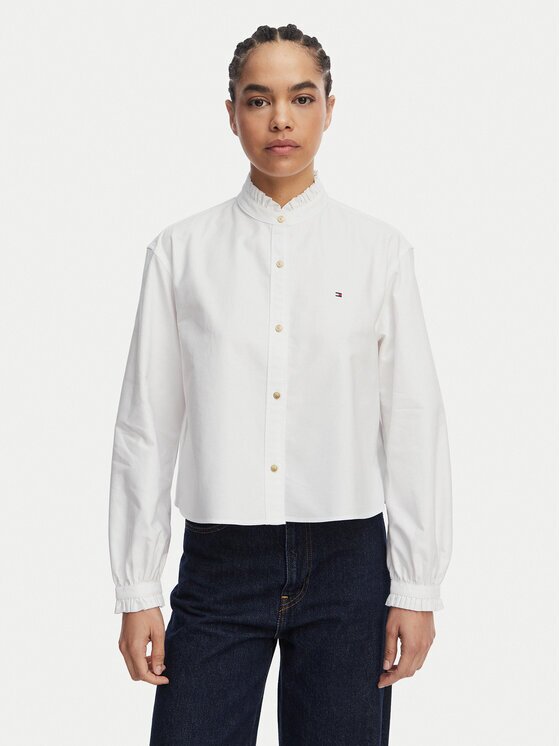 Tommy Hilfiger Риза Oxford WW0WW48914 Boxy Fit