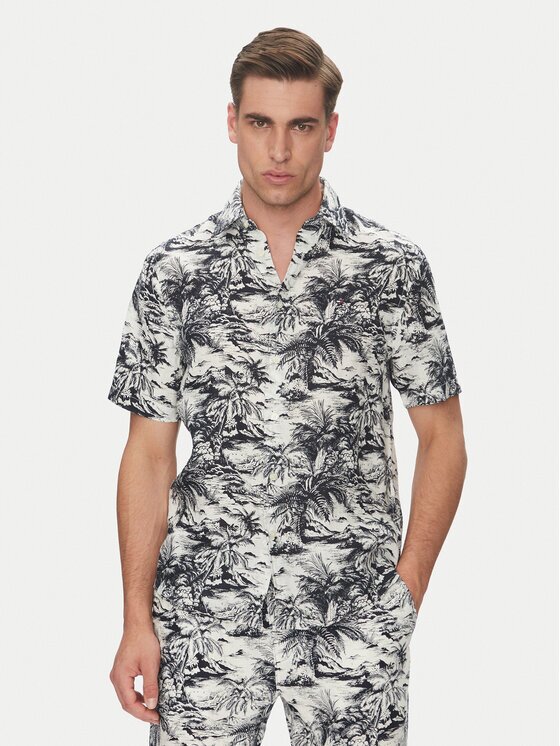 Tommy Hilfiger Риза Vacation MW0MW38587 Regular Fit
