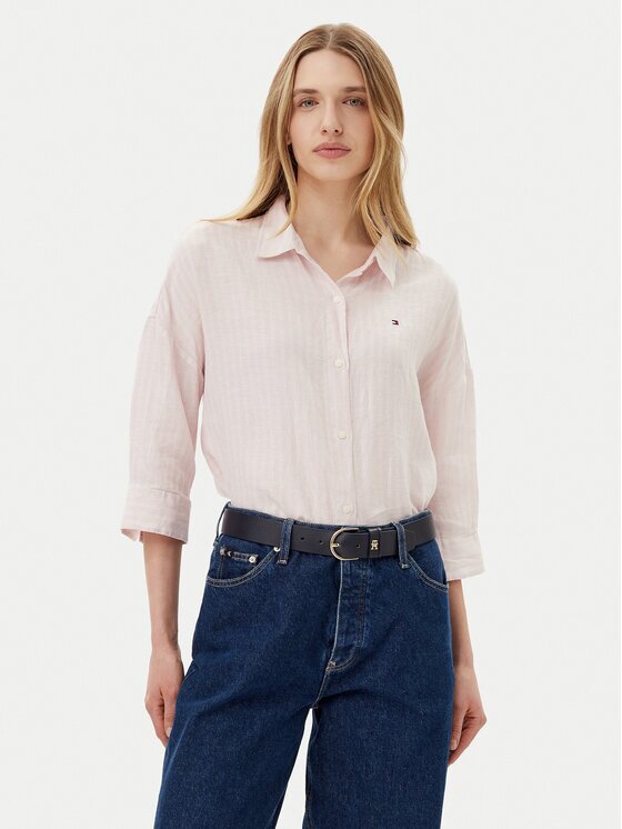 Tommy Hilfiger Риза WW0WW46169 Loose Fit