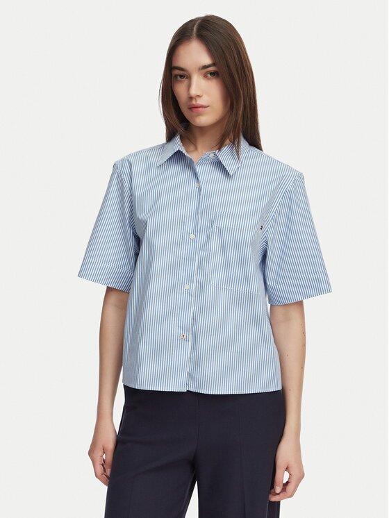 Tommy Hilfiger Риза WW0WW48899 Relaxed Fit