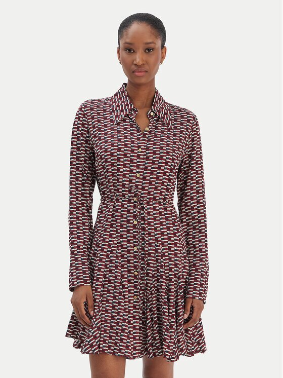 Tommy Hilfiger Рокля тип риза WW0WW48629 Regular Fit