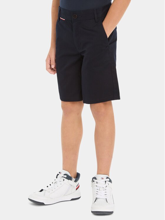 Tommy Hilfiger Шорти от плат 1985 KB0KB08704 Regular Fit