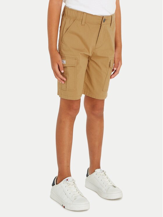 Tommy Hilfiger Шорти от плат KB0KB08799 Straight Fit