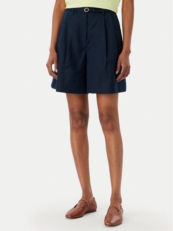 Tommy Hilfiger Шорти от плат WW0WW49040 Wide Leg