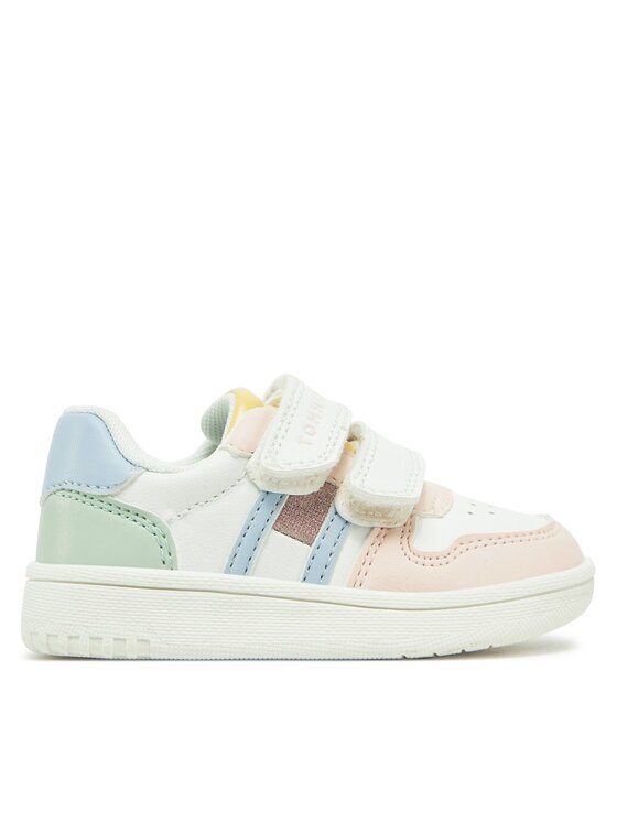 Tommy Hilfiger Сникърси Flag Low Cut Velcro Sneaker T1A9-33730-1439 M