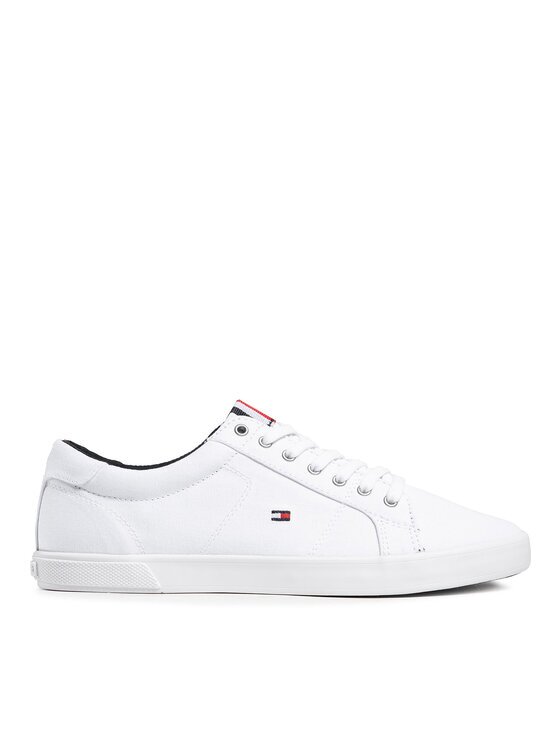 Tommy Hilfiger Сникърси Iconic Long Lace Sneaker FM0FM01536 Бял
