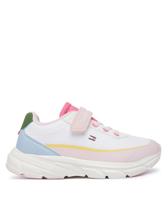 Tommy Hilfiger Сникърси Low Cut Lace-Up/Velcro Sneaker T1A9-35107-1861 M