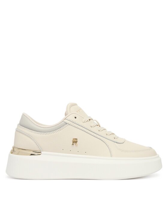 Tommy Hilfiger Сникърси Shiny Leather Platform Sneaker FW0FW09364