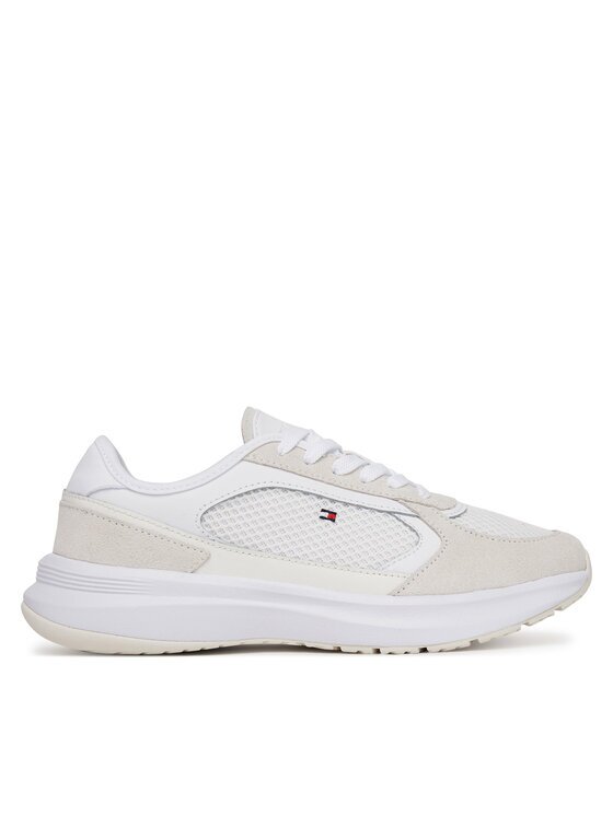 Tommy Hilfiger Сникърси Sporty Runner FW0FW08644 Бял