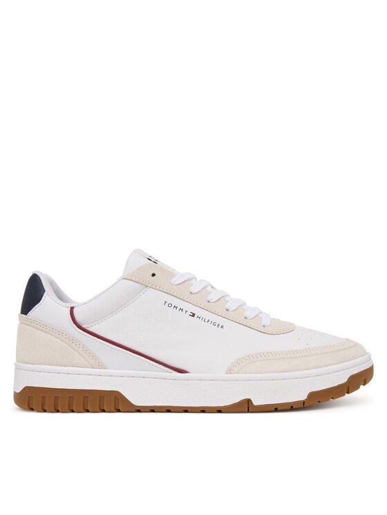 Tommy Hilfiger Сникърси Th Basket Core Leather Suede Mix FM0FM05881