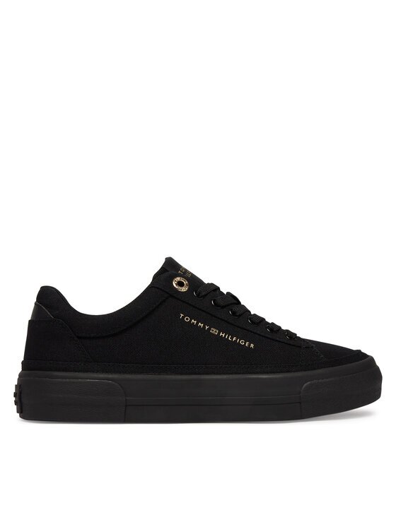 Tommy Hilfiger Сникърси Th Foxing Platform Canvas FW0FW09480