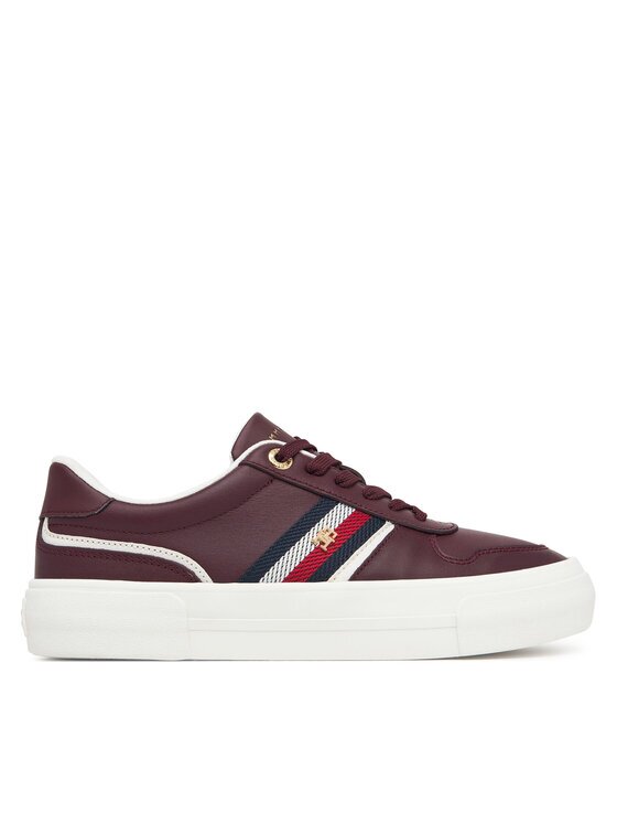 Tommy Hilfiger Сникърси Th Platform Vulc Leather FW0FW09603