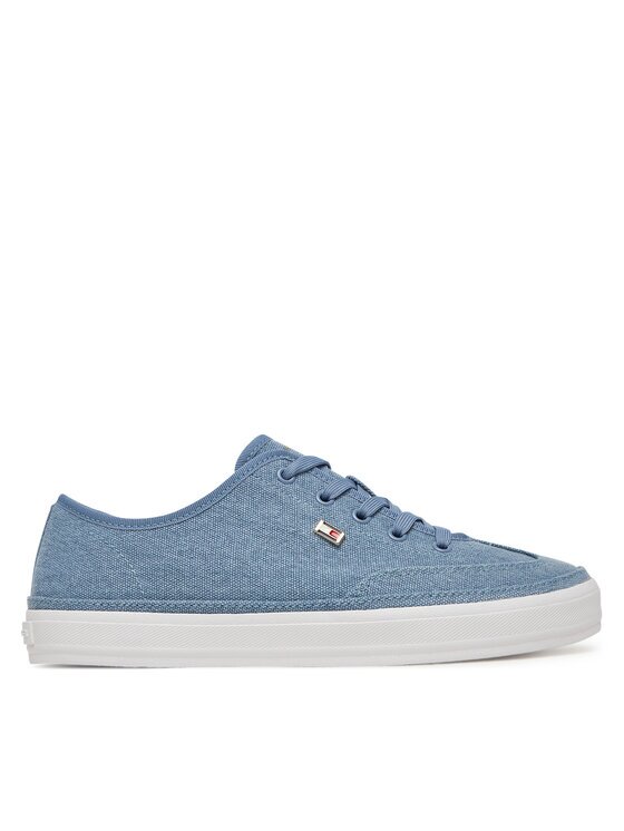Tommy Hilfiger Сникърси Washed Canvas Vulc Sneaker FW0FW08894
