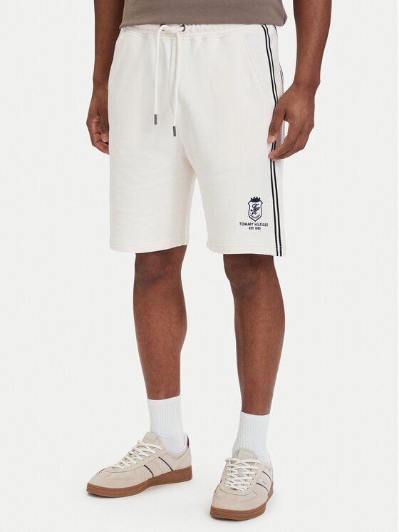 Tommy Hilfiger Спортни шорти Crest Embroidery MW0MW42878 Relaxed Fit