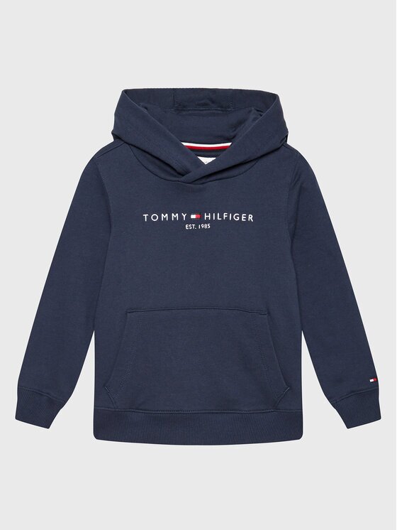 Tommy Hilfiger Суитшърт Essential KS0KS00213 M Тъмносин Regular Fit