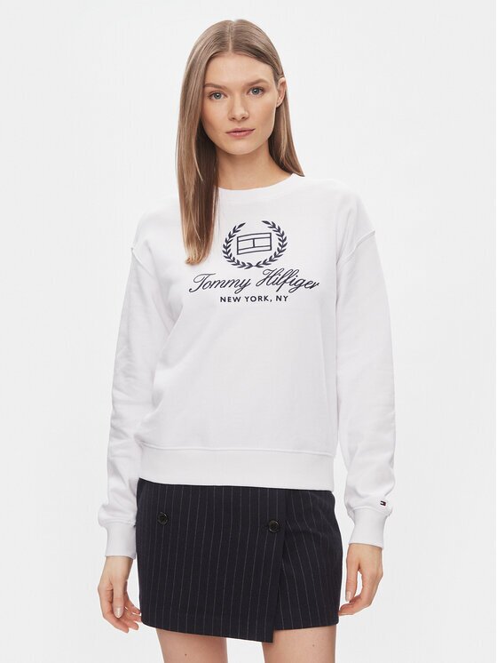 Tommy Hilfiger Суитшърт Flag Script WW0WW41758 Regular Fit