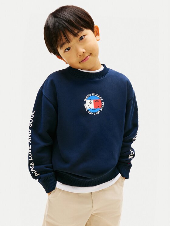 Tommy Hilfiger Суитшърт Smiley Flag KB0KB10258 Regular Fit